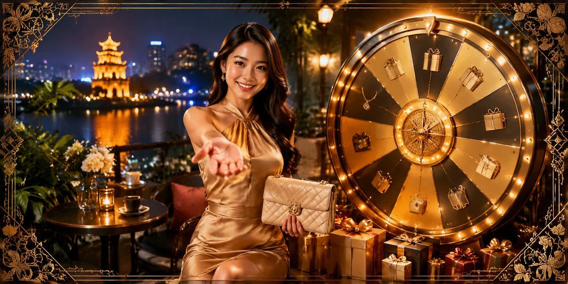 Người chơi cá cược roulette tại Hà Nội trên nền quán cà phê